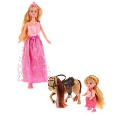 Игровой набор Карапуз София с дочерью на лошадке 29 см