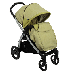 Прогулочная коляска Peg-Perego Book Plus Pop Up Completo, цвет: зеленый