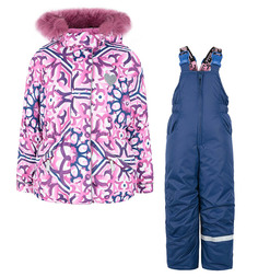 Комплект куртка/полукомбинезон Stella Майолика, цвет: розовый