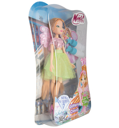 Кукла Winx Club Мерцающее облако Флора 28 см