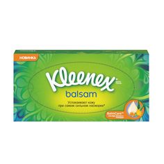 Салфетки Kleenex Бальзам в коробке, 72