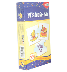 Книга Степ-Пазл «Ми. Угадайка» 3+ ДРОФА