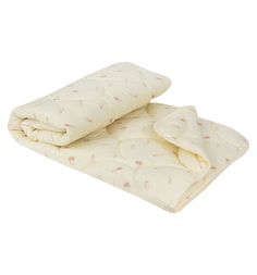 Leader Kids Одеяло Лебяжий пух 140 x 110 см, цвет: бежевый