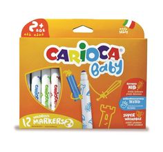 Набор фломастеров Carioca Baby Marker 12цв