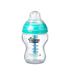 Бутылочка Tommee Tippee Advanced антиколиковая пластик с рождения, 260 мл, цвет: синий