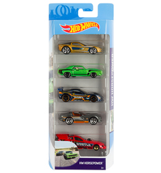 Подарочный набор Hot Wheels HW Horsepower 7.5 см 1 : 64