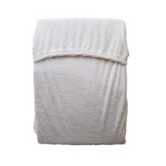 Простыня на резинке Моей крохе 120 х 60 см, цвет: белый