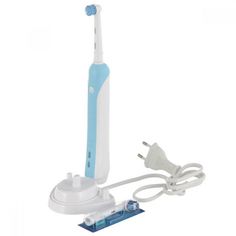 Зубная щетка Oral-B Professional Care электрическая 570/D16 CrossAction, цвет: белый/голубой
