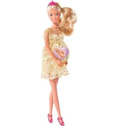 Кукла Steffi Беременная кукла Штеффи с люлькой 29 см
