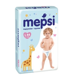 Подгузники-трусики Mepsi (9-16 кг) 44 шт.