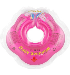 Круг Baby Swimmer На шею, цвет: розовый
