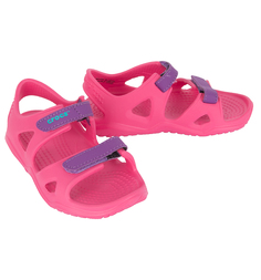 Сандалии пляжные Crocs Swiftwater River Sandal K, цвет: розовый