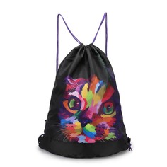 Мешок для обуви Grizzly, цвет: черный