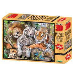 Стерео пазл Prime 3D Howard Robinson 3D Кошачий сон