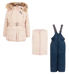 Комплект куртка/полукомбинезон Fun Time, цвет: мультиколор