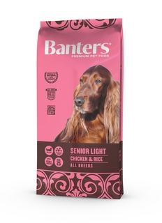 Сухой корм Banters Senior Light для собак в возрасте, 15 кг