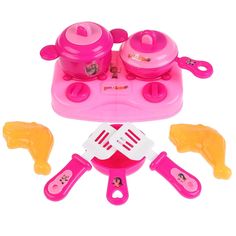 Набор посуды Играем Вместе Маша и Медведь Мини-кухня