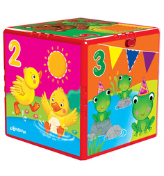Музыкальная игрушка Азбукварик Говорящий кубик Счёт, формы, цвета 10 см