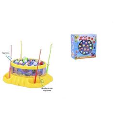 Игровой набор Наша Игрушка Удачной рыбалки 19 см