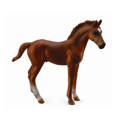 Фигурка Collecta Каштановый чистокровный жеребец 9.6 см