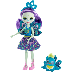 Кукла Enchantimals Patter Peacock Flap 15 см