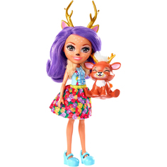 Кукла Enchantimals Danessa Deer Sprint 15 см