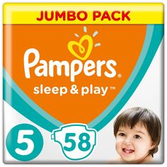 Подгузники Pampers Sleep&Play (11-16 кг) шт.