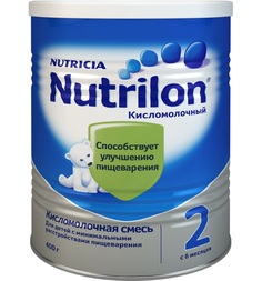 Молочная смесь Nutrilon Кисломолочный 2 6-12 месяцев, 400 г