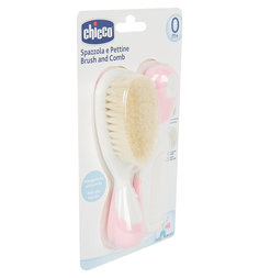 Набор Chicco Расческа и щетка, с рождения