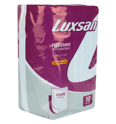Пеленки Luxsan Premium/Extra одноразовые 60 х 90 см, 10 шт