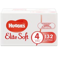 Подгузники Huggies Elite Soft 4 (8-14 кг) 132 шт.
