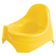 Горшок Бытпласт Детский, цвет: желтый