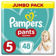 Трусики Pampers Pants 5 размер (12-17 кг) 48 шт.