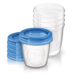 Контейнер Philips Avent SCF619/05 с крышкой для хранения грудного молока