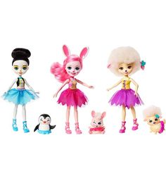 Игровой набор Enchantimals Волшебные балерины 15 см