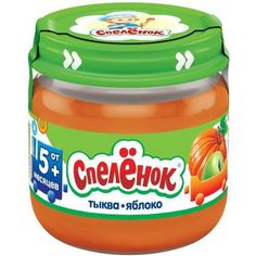 Пюре Спеленок тыква-яблоко с 5 месяцев, 80 г