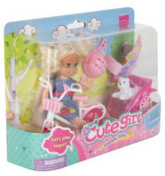 Игровой набор Игруша Кукла с аксессуарами 11 см