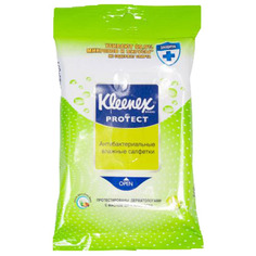 Влажные салфетки Kleenex антибактериальные, 10 шт