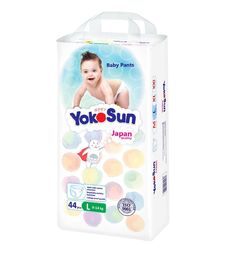Подгузники-трусики Yokosun (9-14 кг) 44 шт.