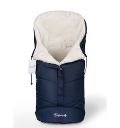 Конверт в коляску Esspero Sleeping Bag White, цвет: Navy