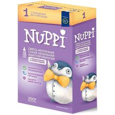 Молочная смесь Nuppi 1 0-6 месяцев, 350 г