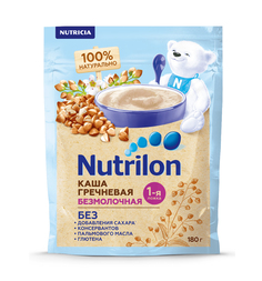 Каша Nutrilon безмолочная гречневая с 4 месяцев 180 г