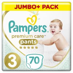 Подгузники-трусики Pampers Premium Care Pants (6-11 кг) 70 шт.