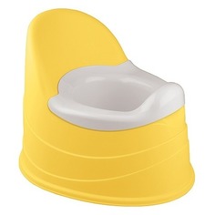 Горшок Бытпласт Детский, цвет: желтый