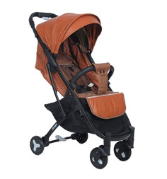 Прогулочная коляска Tommy Travel, цвет: коричный