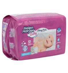 Простыни Хелен Харпер детские гигиенические 60 х 60 см, 10 шт Helen Harper