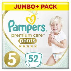 Подгузники-трусики Pampers Premium Care Pants (12-17 кг) 52 шт.