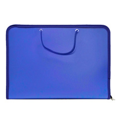 Папка для тетрадей А4 Sponsor на молнии с ручкой