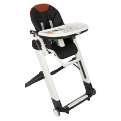 Стульчик для кормления Peg-Perego Siesta Follow Me, цвет: ebony