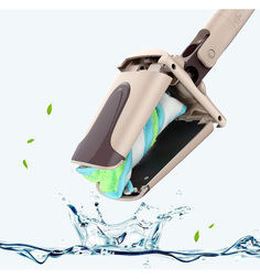 Швабра Boomjoy с самовыжимающаяся +насадка Twist, длина ручки: 120.длина: 130.ширина: 35